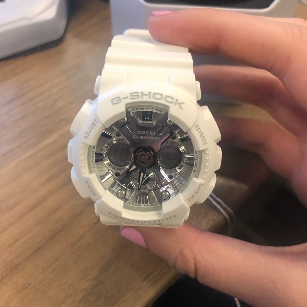 Gshock s series watch white